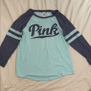 VS PINK BASEBALL TEE!